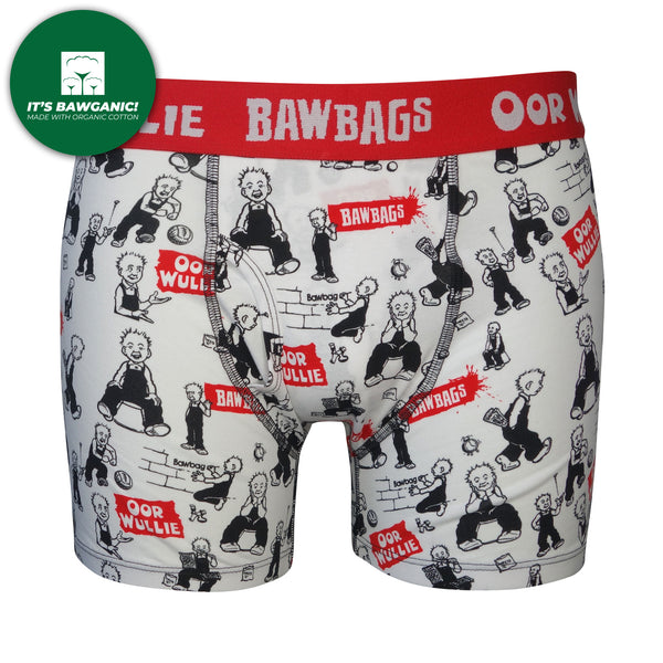 Oor Wullie Graffiti Cotton Boxer Shorts