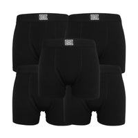 Black BamBaw 5-Pack Boxer Shorts