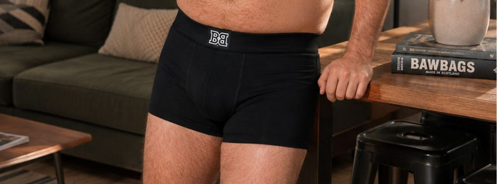 Shop BamBaw bamboo boxer shorts — soft, breathable, moisture-wicking and chafe-free. Sustainable men's underwear that's kind to your baws (and the planet).