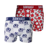 Cool De Sacs Valais and Scotland Rugby Away 2-Pack of Technical Boxer Shorts