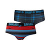 Women's Cool De Sacs Enduro Tartan and Teenage Cancer Trust 2-Pack of Technical Underwear