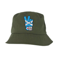 Peace Bucket Hat - Khaki