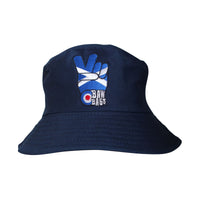 Peace Bucket Hat - Navy