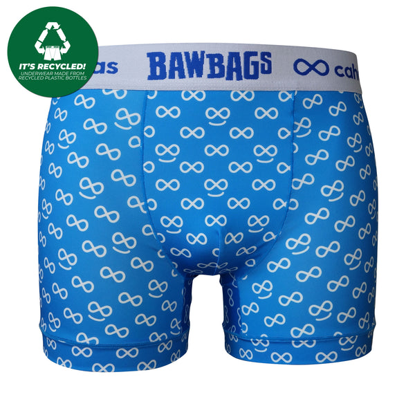 Mens Teal Pantha Print Boxer Shorts, Mens Sports Underwear