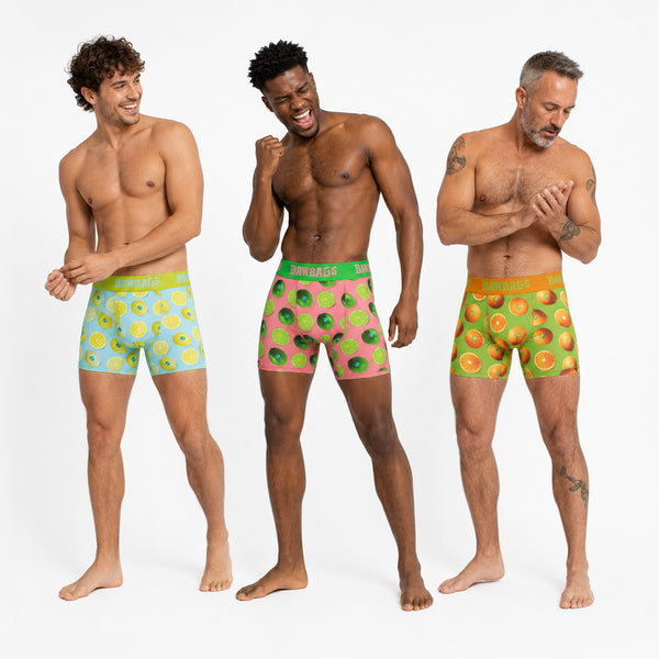Cool De Sacs Citrus 3-Pack Technical Boxer Shorts