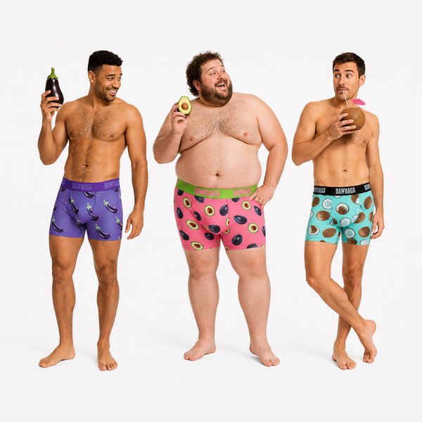 Cool De Sacs Grocery 3-Pack Technical Boxer Shorts