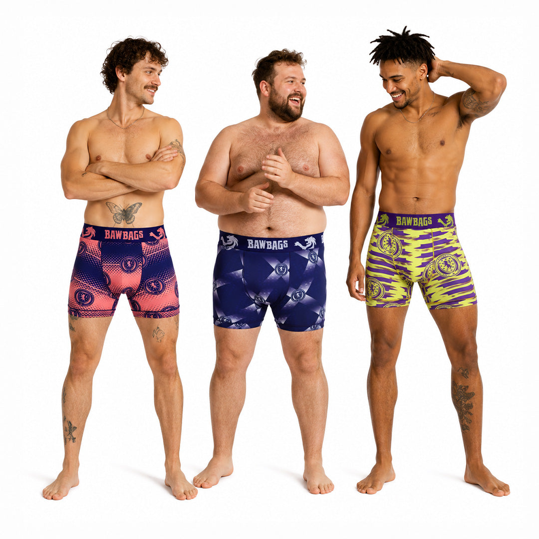 Cool De Sacs Scotland National Team 3-Pack Technical Boxer Shorts