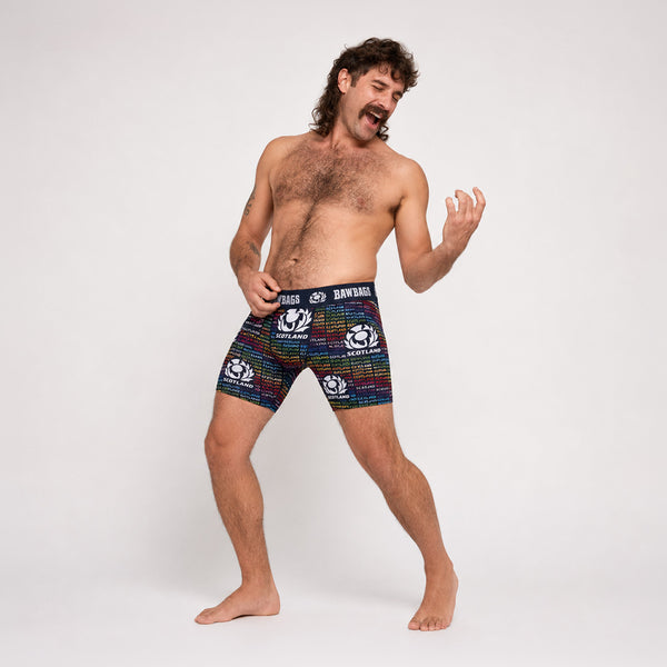 Cool De Sacs Scotland Rugby Proud Technical Boxer Shorts