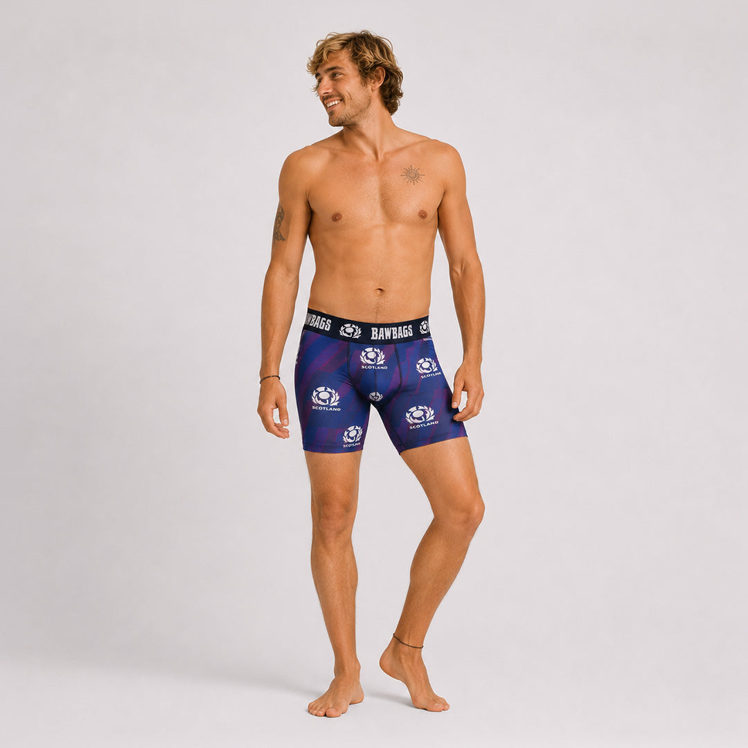Cool De Sacs Scotland Rugby Winger Technical Boxer Shorts