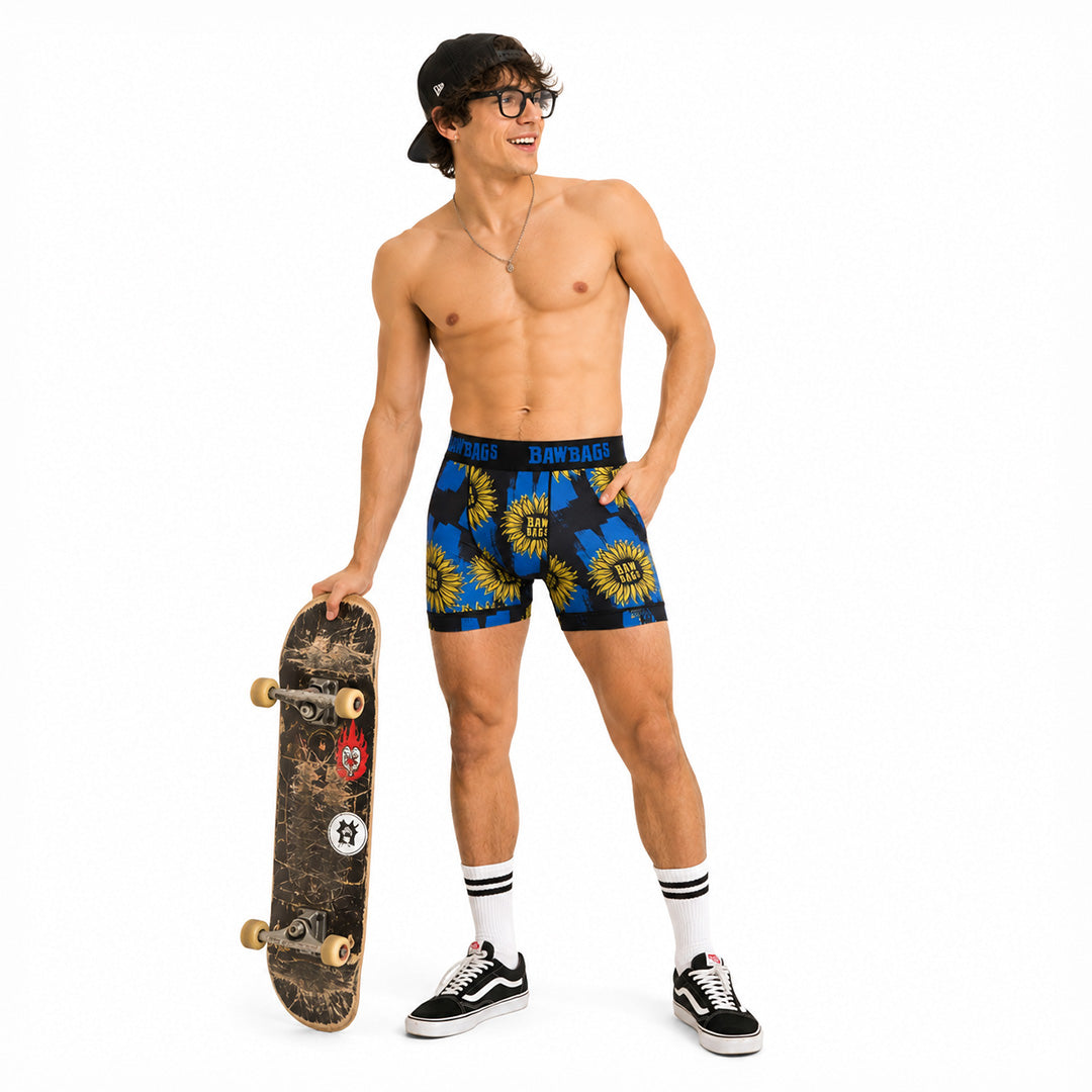 Cool De Sacs Sunflower Technical Boxer Shorts