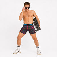 Cool De Sacs Techno Tartan Technical Boxer Shorts