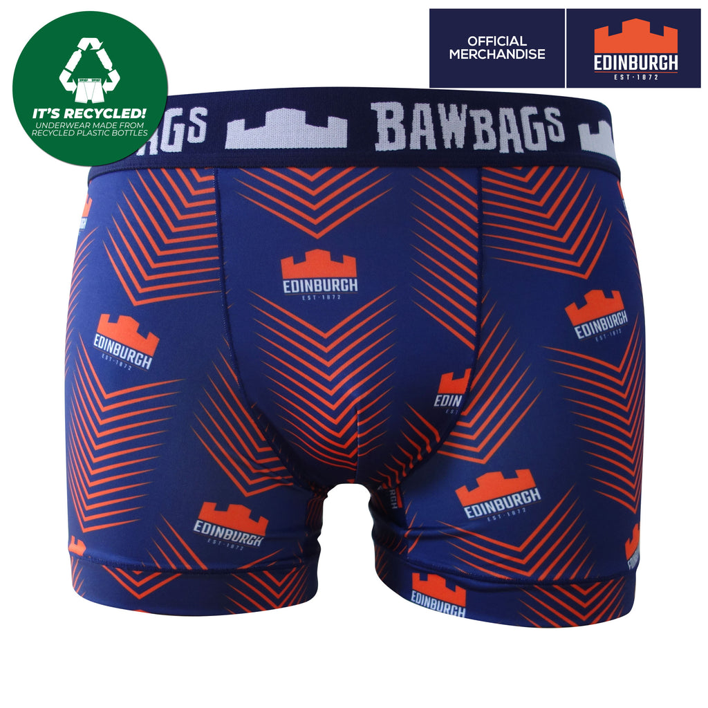 Cool De Sacs Edinburgh Rugby Chevron Technical Boxer Shorts