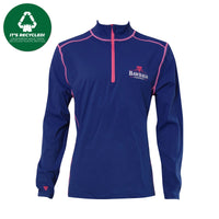 Blue Mid Layer Top