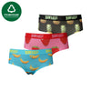 Women's Cool De Sacs Fruit Bowl 3-Pack Technical Underwear