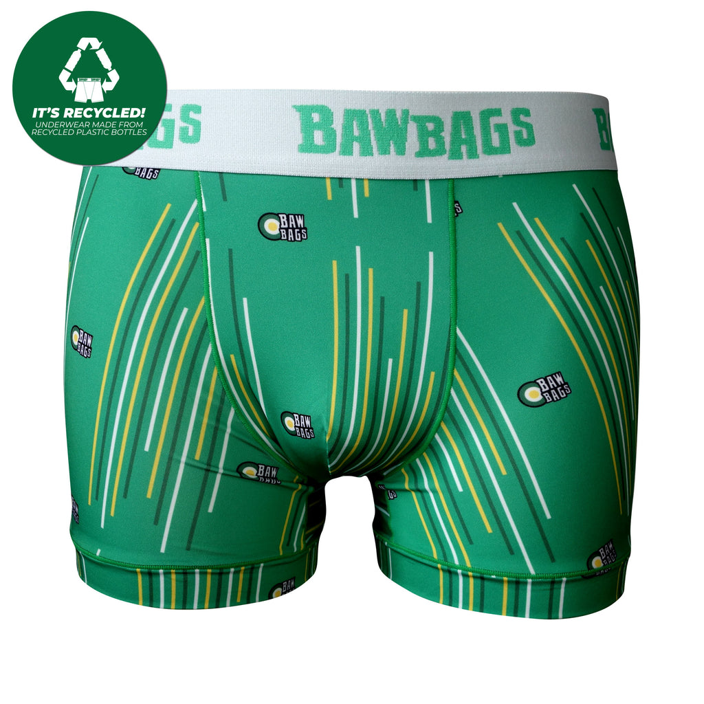 Cool De Sacs Green Team Technical Boxer Shorts