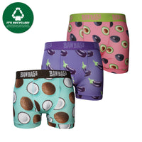 Cool De Sacs Grocery 3-Pack Technical Boxer Shorts