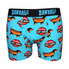 Hot Dogs Cotton Boxer Shorts