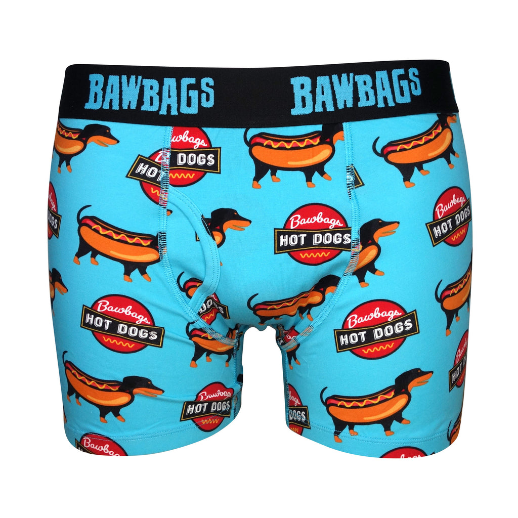 Hot Dogs Cotton Boxer Shorts