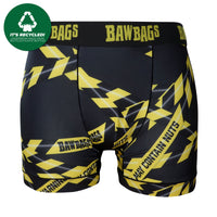 Boys Cool De Sacs Caution Tape Technical Boxer Shorts