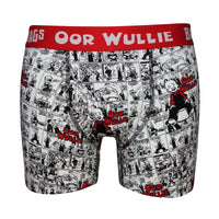 Boys Oor Wullie Annual Cotton Boxer Shorts