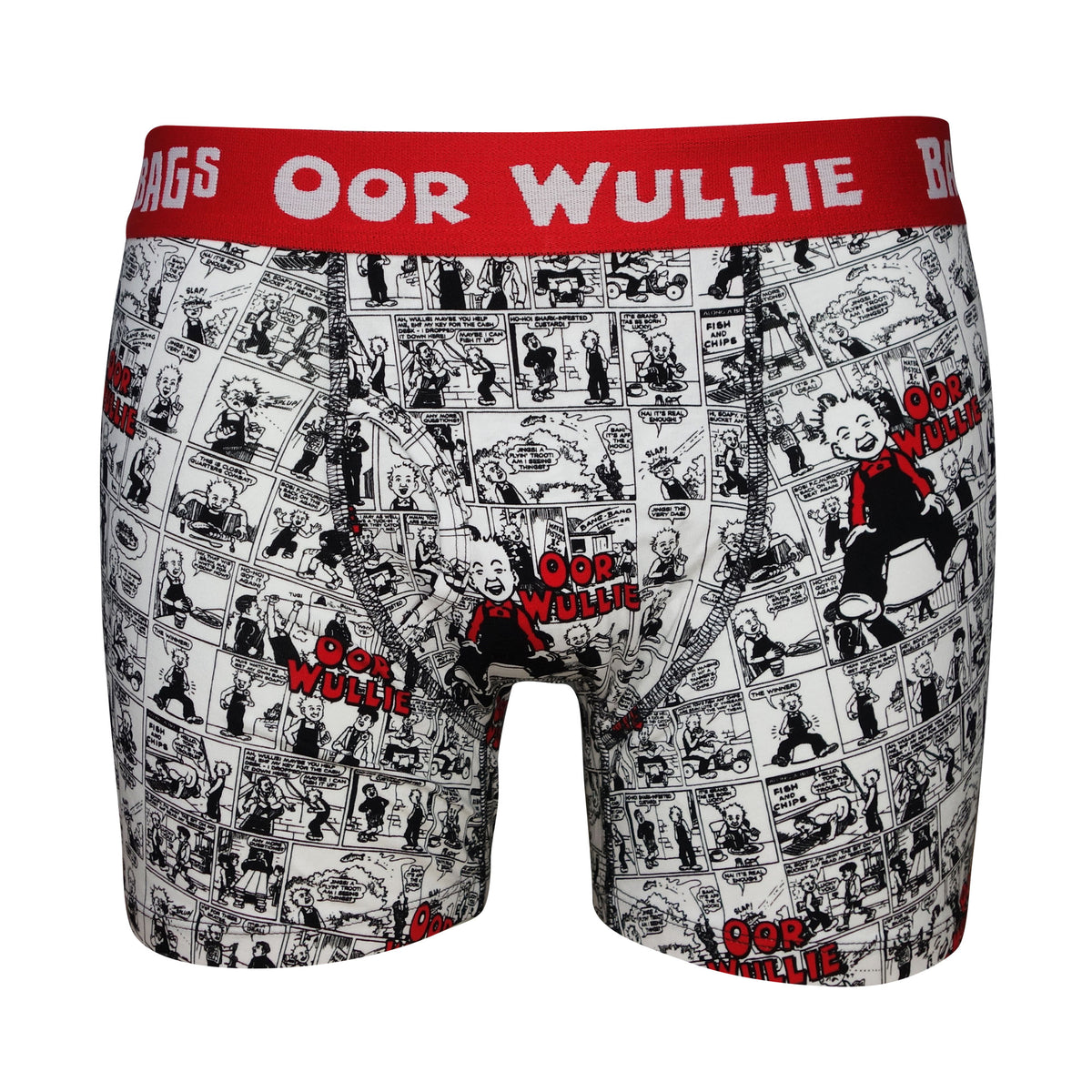 Boys Oor Wullie Annual Boxer Shorts, Briefs - Bawbags Age 2