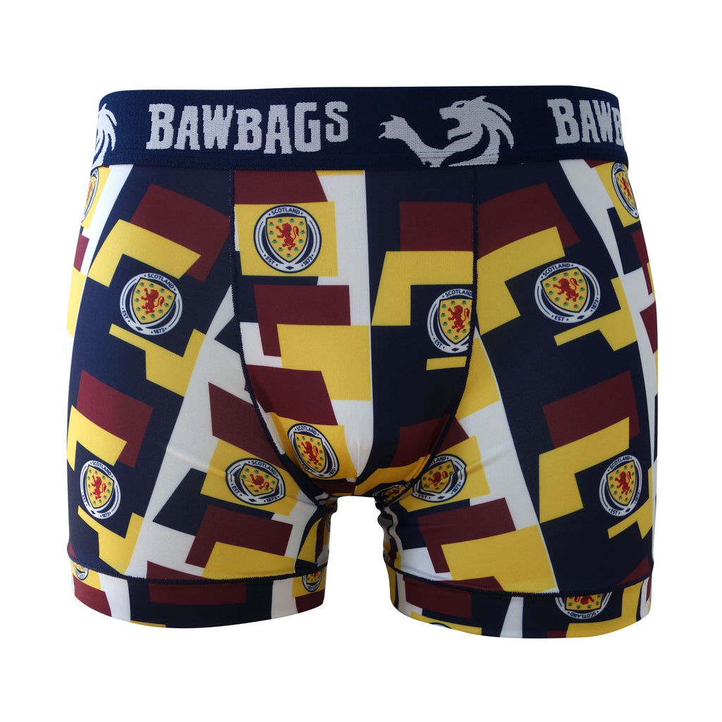 Cool De Sacs Scotland National Team Tiles Technical Boxer Shorts