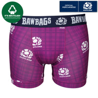 Cool De Sacs Scotland Rugby Heather Tartan Technical Boxer Shorts