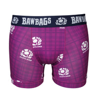 Cool De Sacs Scotland Rugby Heather Tartan Technical Boxer Shorts