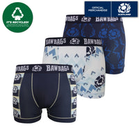 Cool De Sacs Scotland Rugby Murrayfield 3-Pack Technical Boxer Shorts