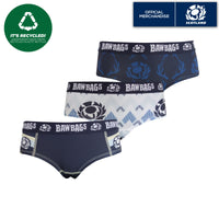 Women's Cool De Sacs Scotland Rugby Murrayfield 3-Pack Technical Underwear