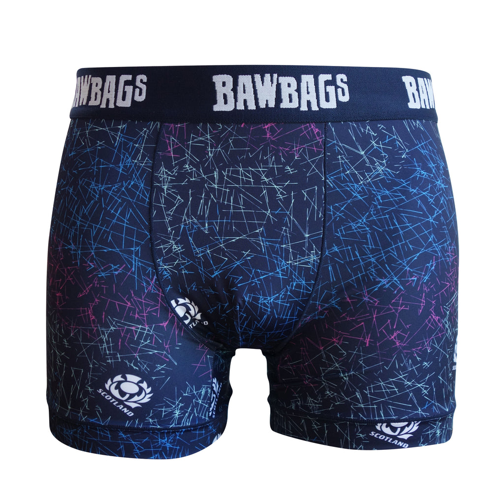 Cool De Sacs Scotland Rugby Scribble Technical Boxer Shorts