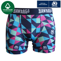 Cool De Sacs Scotland Rugby Squares Technical Boxer Shorts
