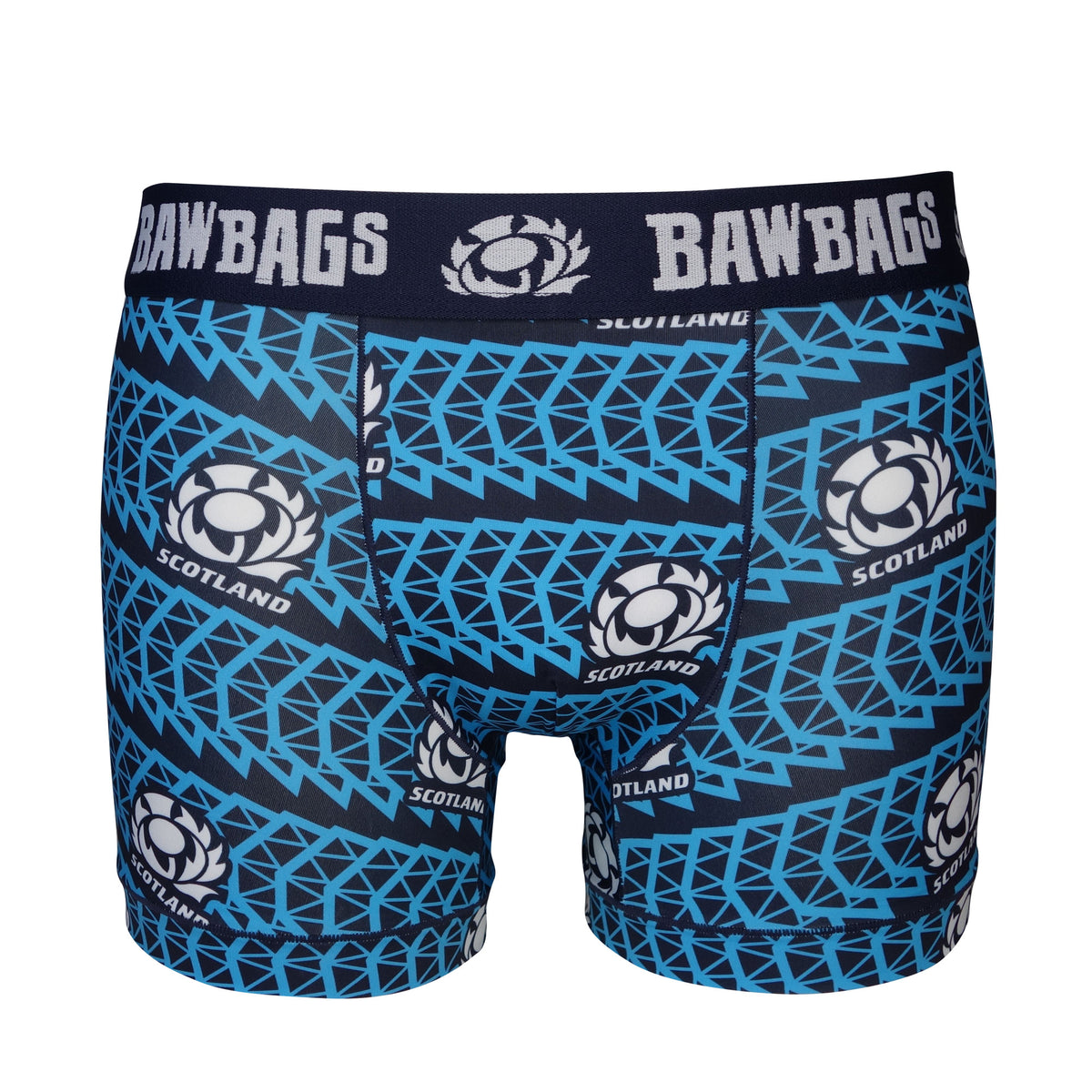 Cool De Sacs Scotland Rugby Front Row 3-Pack Technical Boxer Shorts