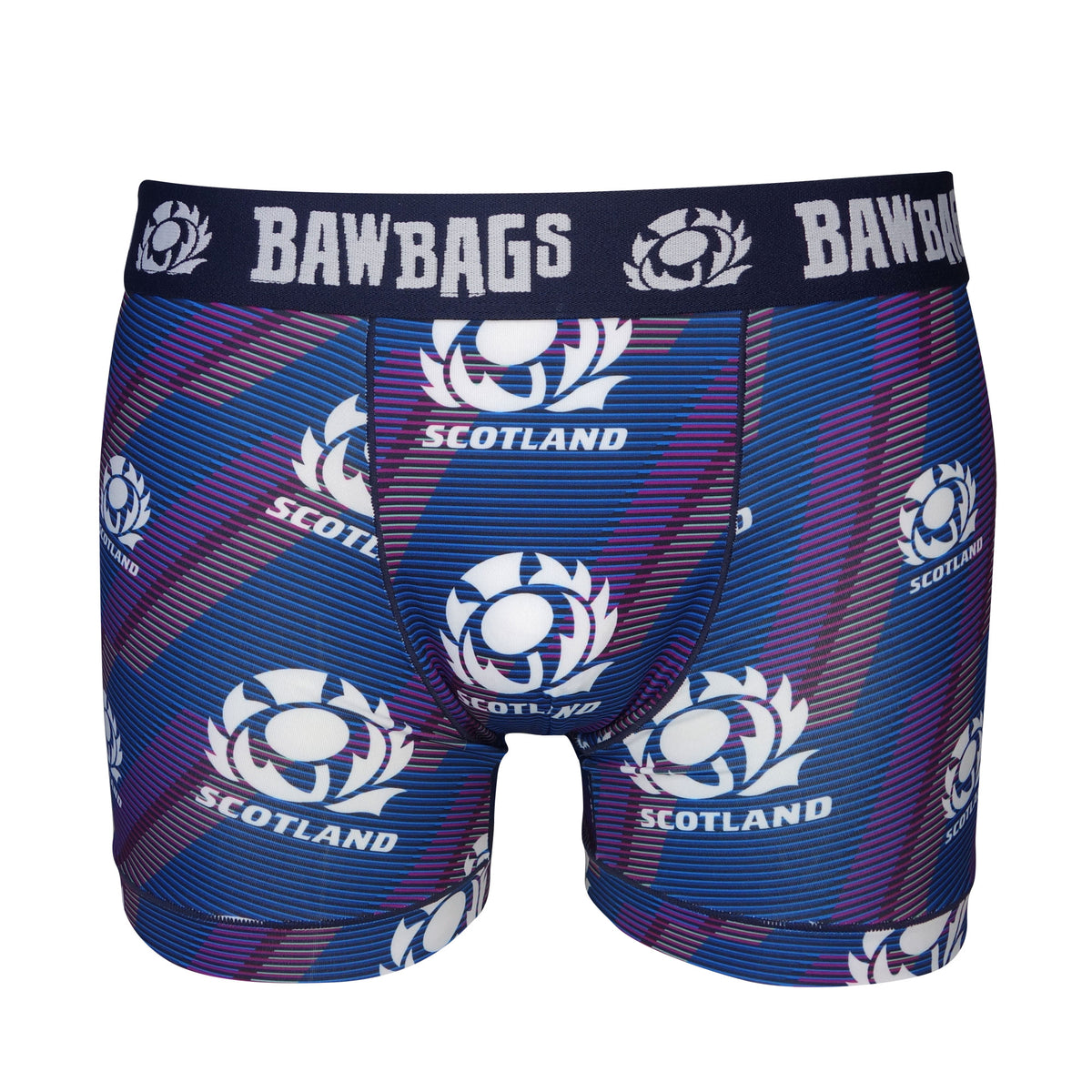 Cool De Sacs Scotland Rugby Front Row 3-Pack Technical Boxer Shorts