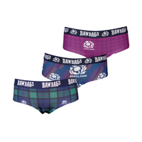 Women's Cool De Sacs Scotland Rugby 3-Pack Technical Underwear