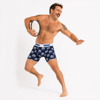Scotland Rugby Badge Cotton Boxer Shorts