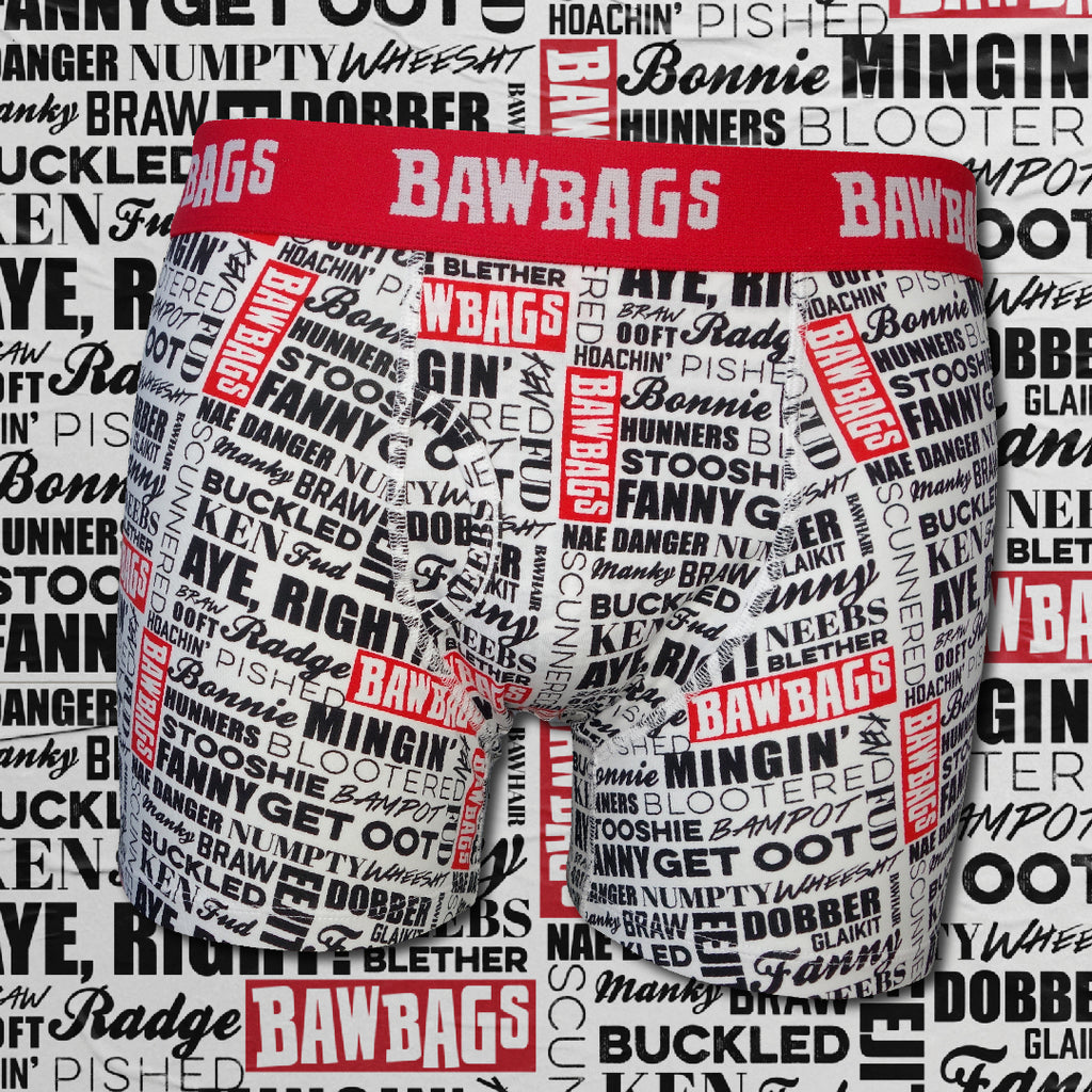 Slang Cotton Boxer Shorts