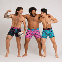 Stag 3-Pack Cotton Boxer Shorts