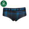 Women's Dark Tartan Cotton Underwear