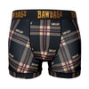 Cool De Sacs Gold Trinity Tartan Technical Boxer Shorts