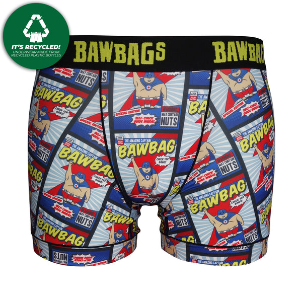 Super Hero Underwear & Boxer Shorts - Bawbags