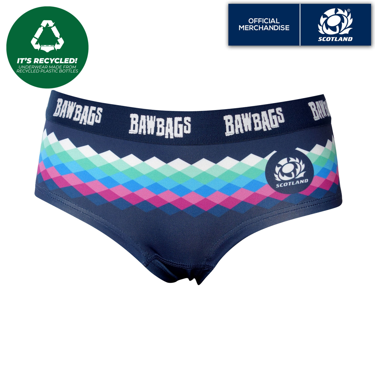 Women's Cool De Sacs Scotland Rugby Landscape Technical Underwear