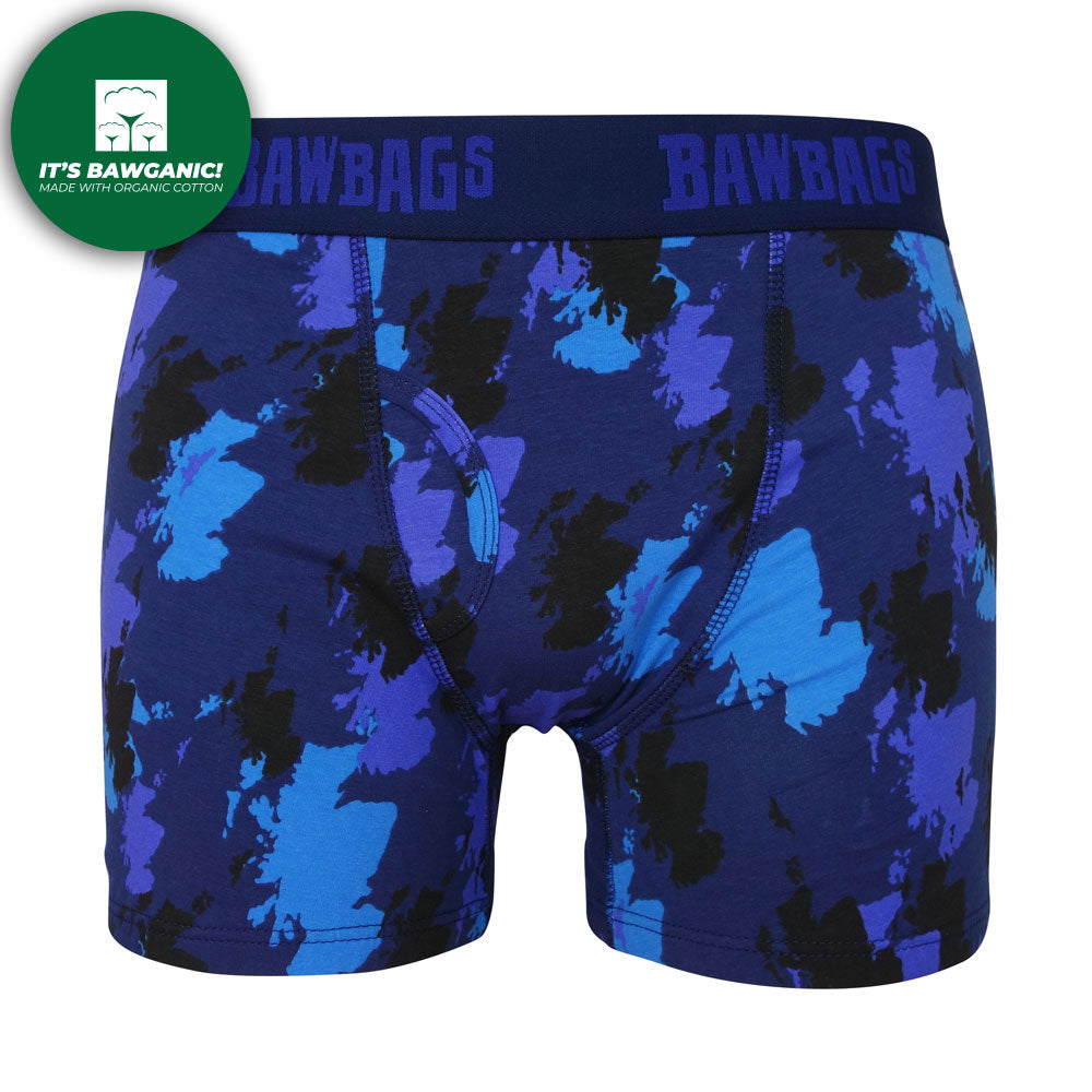 Scotland Camo Cotton Boxer Shorts