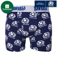 Scotland Rugby Badge Cotton Boxer Shorts