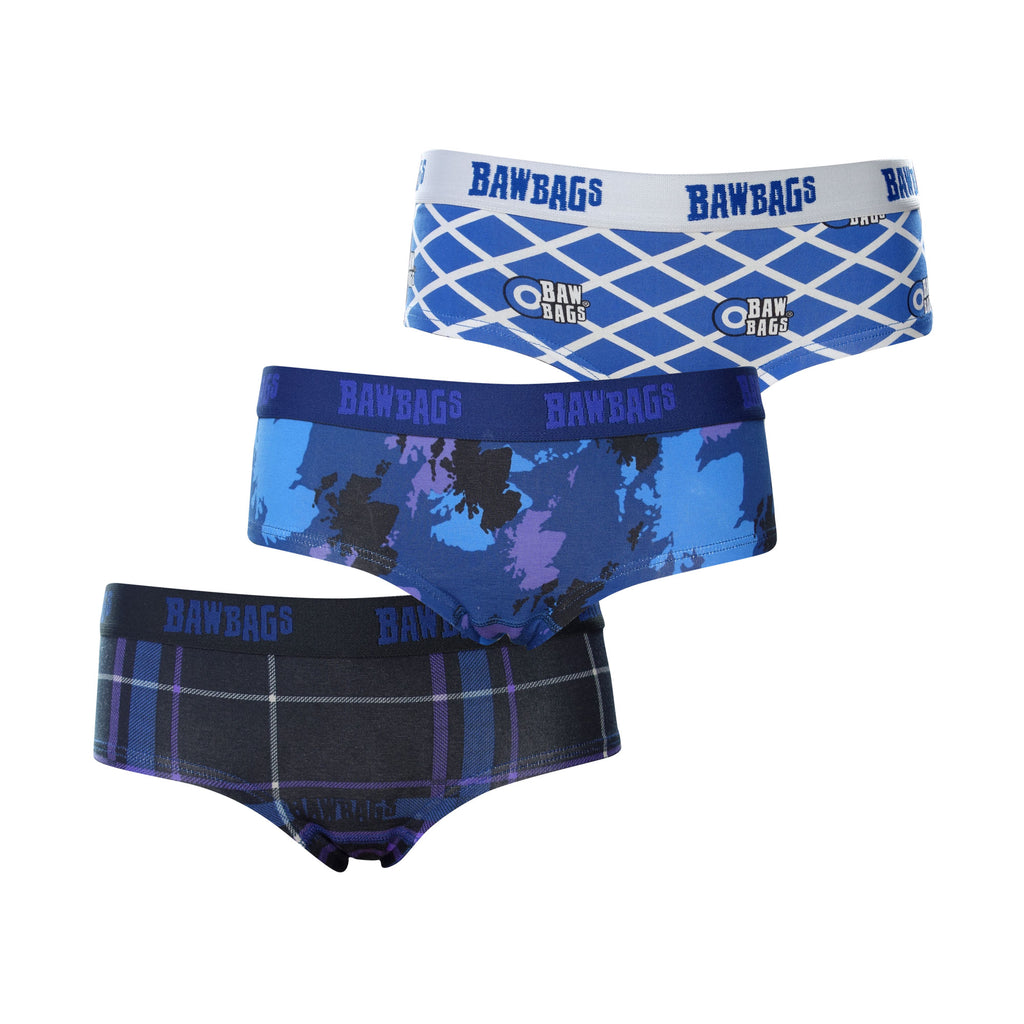 Women's Scottish 3-Pack Cotton Underwear