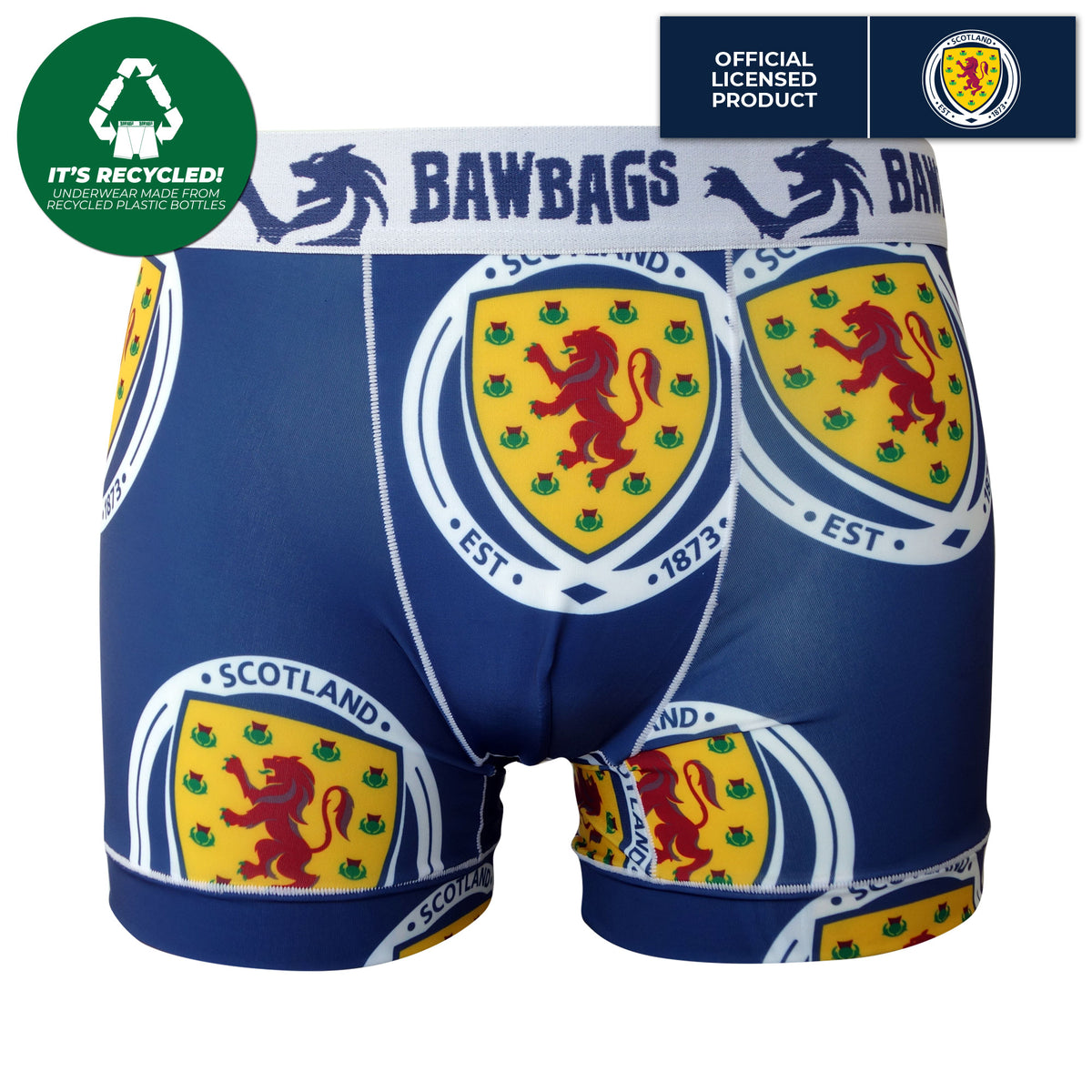 Cool De Sacs Scotland National Team Technical Boxer Shorts