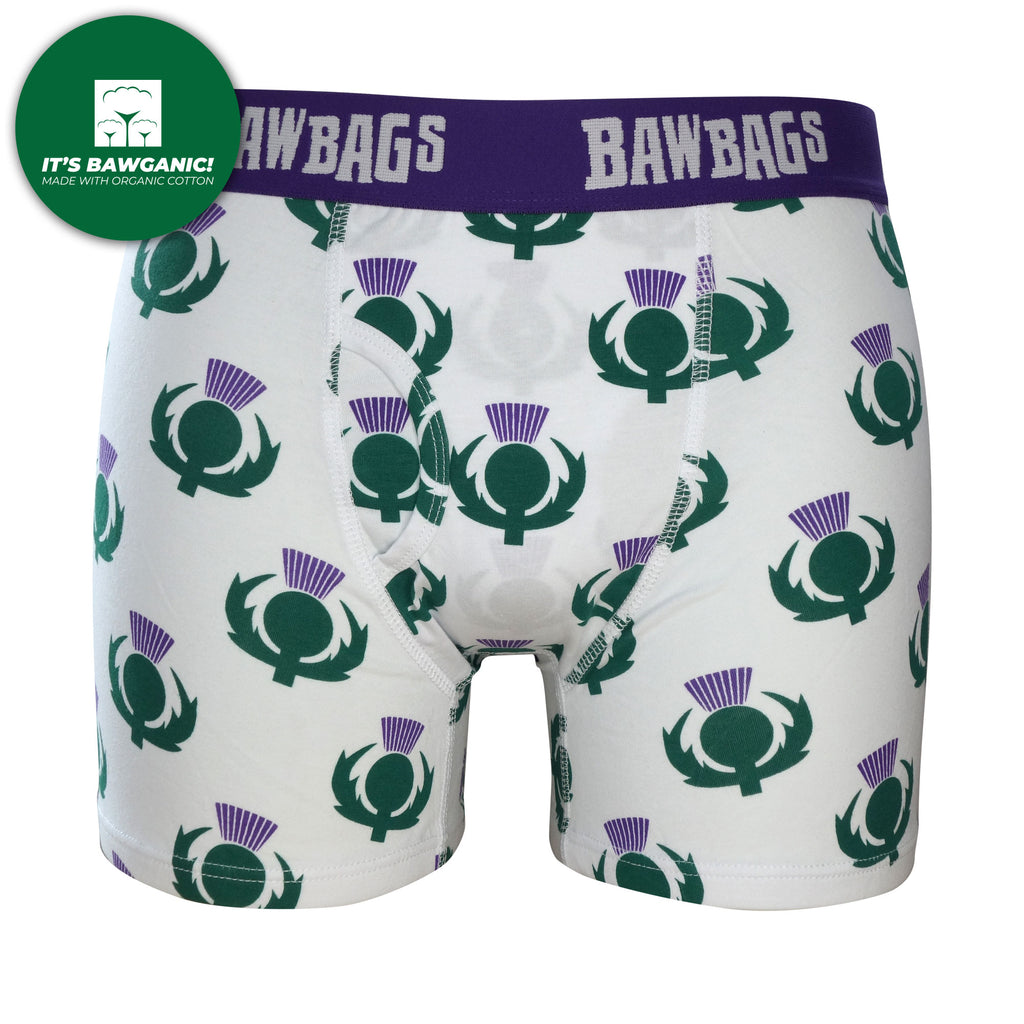 Thistle Cotton Boxer Shorts