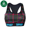 Bralette - Techno Tartan