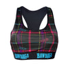 Bralette - Techno Tartan