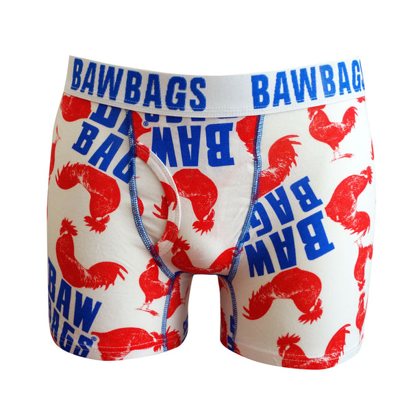 Cock Boxer Shorts - White - Bawbags 